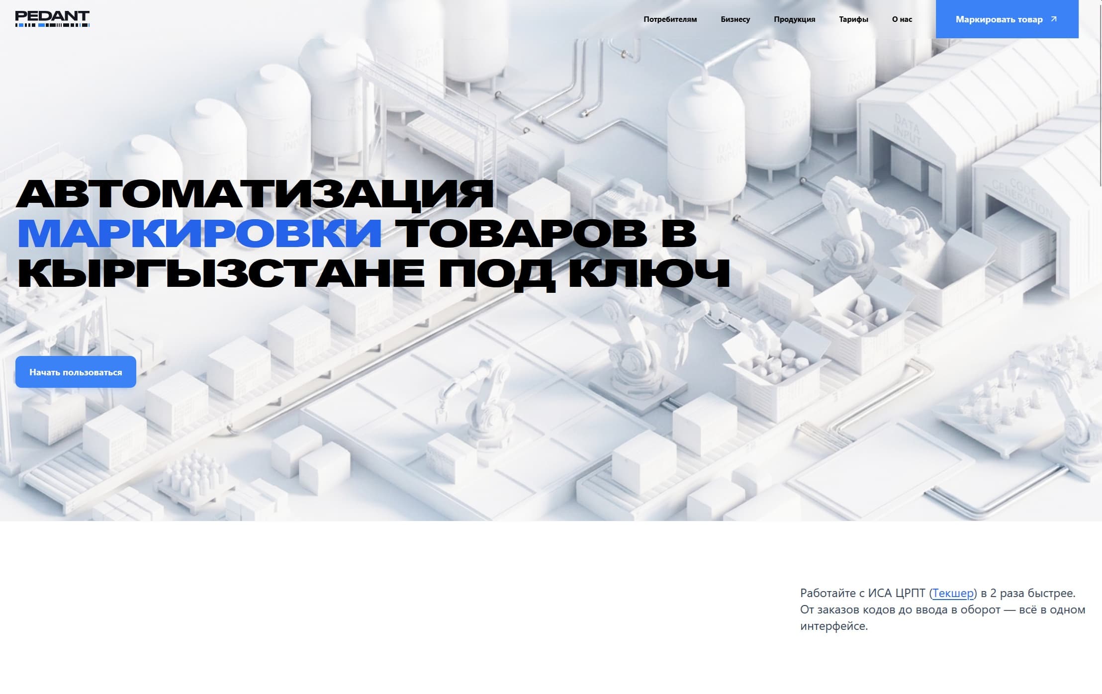 Система маркировки Pedant.kg